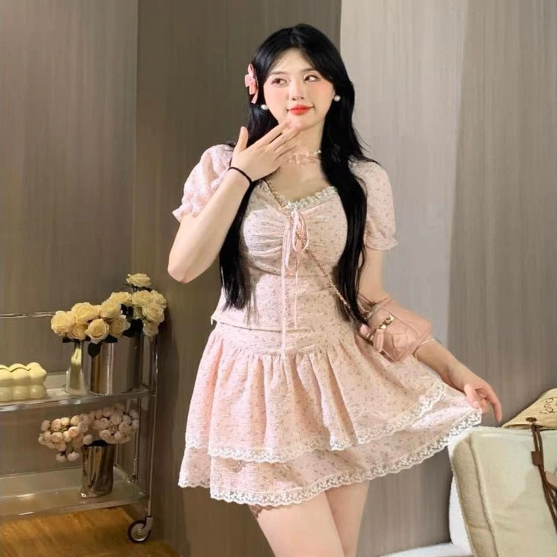 New summer dress stitching Irregular design LL-061