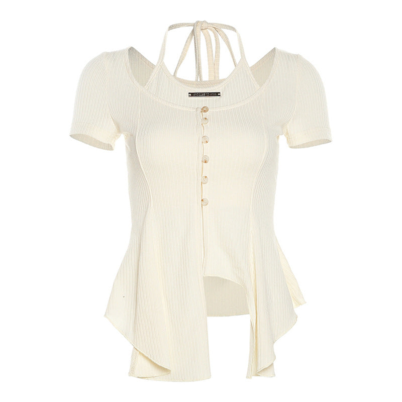 Butterfly Shirts Sexy T-Shirt cotta hot girl style LL-307