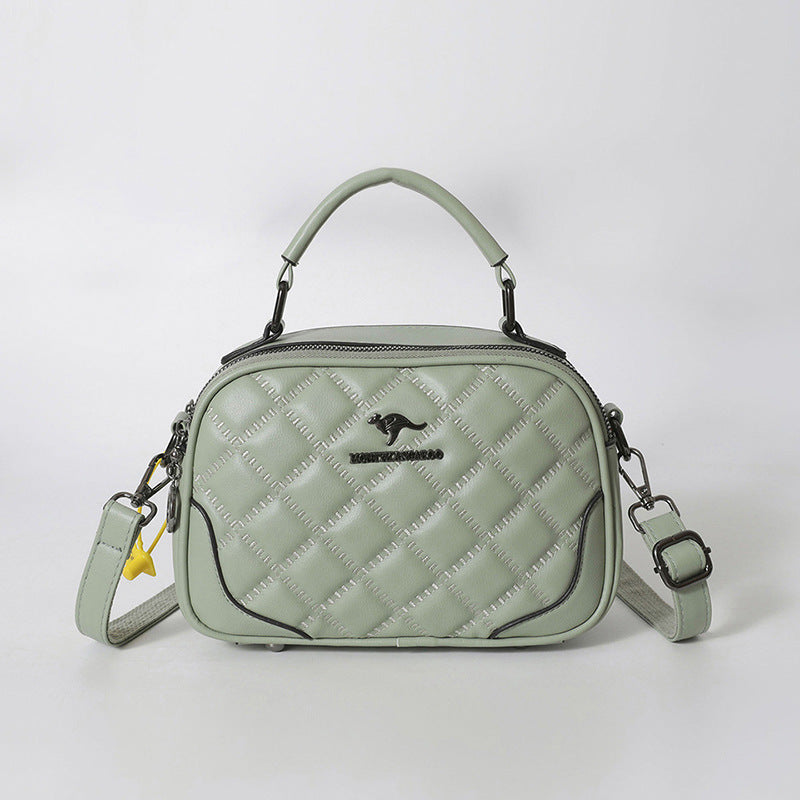 New practical rhombic high-end bag layered large-capacity handbag fashion all-match popular shoulder Messenger LT-6868