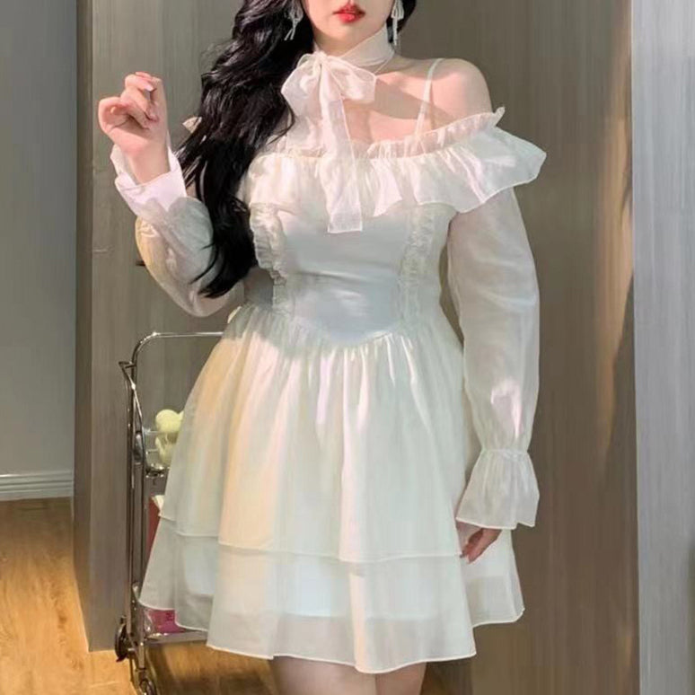 Sexy Strapless Fairy Dress 2023 Spring LL-014