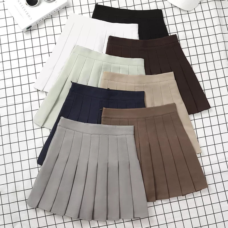 Korean Style High Waist Skirt Mini shirt LL-010