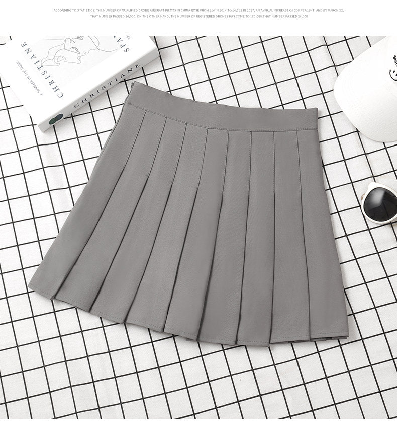 Korean Style High Waist Skirt Mini shirt LL-010