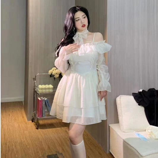 Sexy Strapless Fairy Dress 2023 Spring LL-014