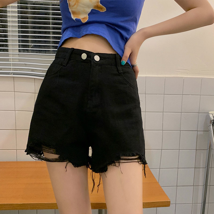 Mini pants jeans shorts Bottom jeans plus size hot girl style LL-BYY-075