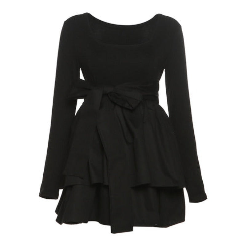 Hottie style dress mini dress look thin LL-029