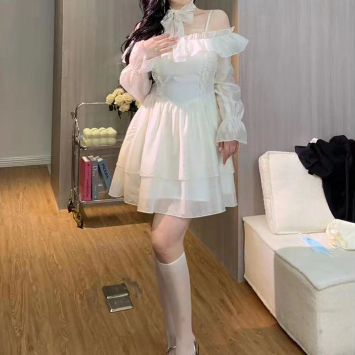Sexy Strapless Fairy Dress 2023 Spring LL-014