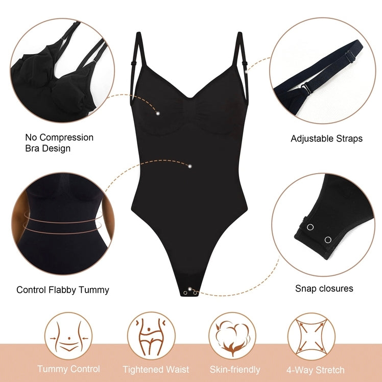 Ultimate comfort seamless shapewear jumpsuit lift shape and boost confidence LL-657