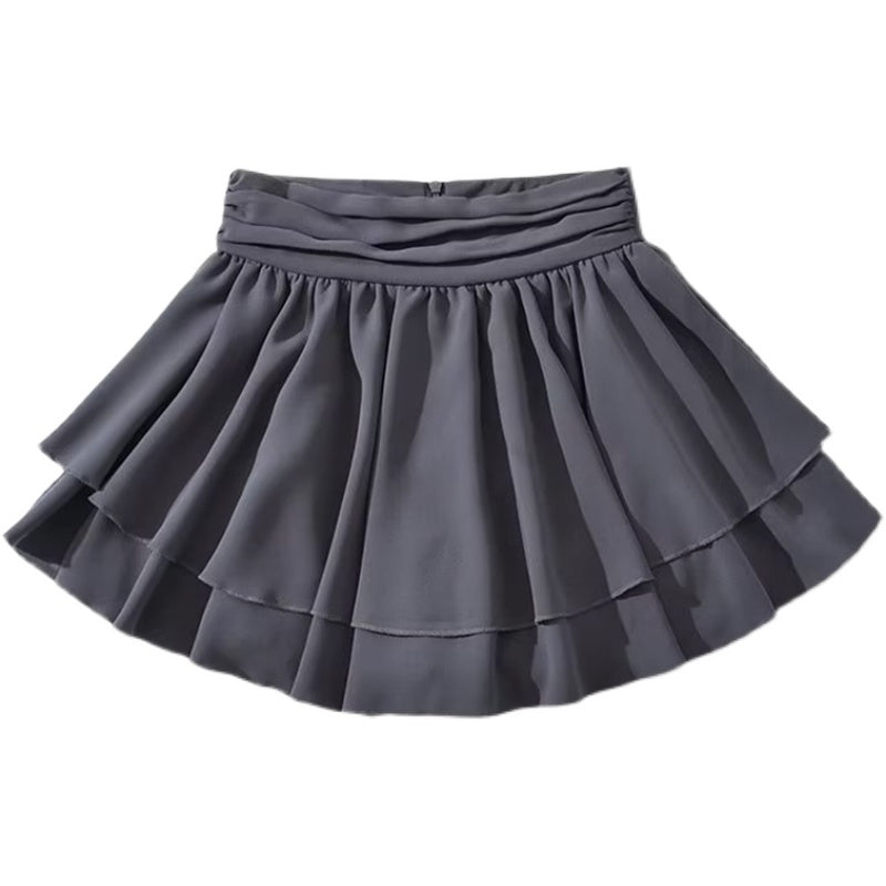 Ballet academy wind girl spring and summer spice girl short skirt and high waist LL-398