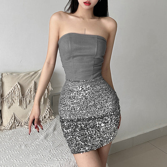 2023 NEW Arrivals Sexy Mini Dress hot girl style LL-299