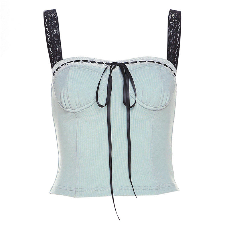 new women fashion suspenders sexy top LL-316