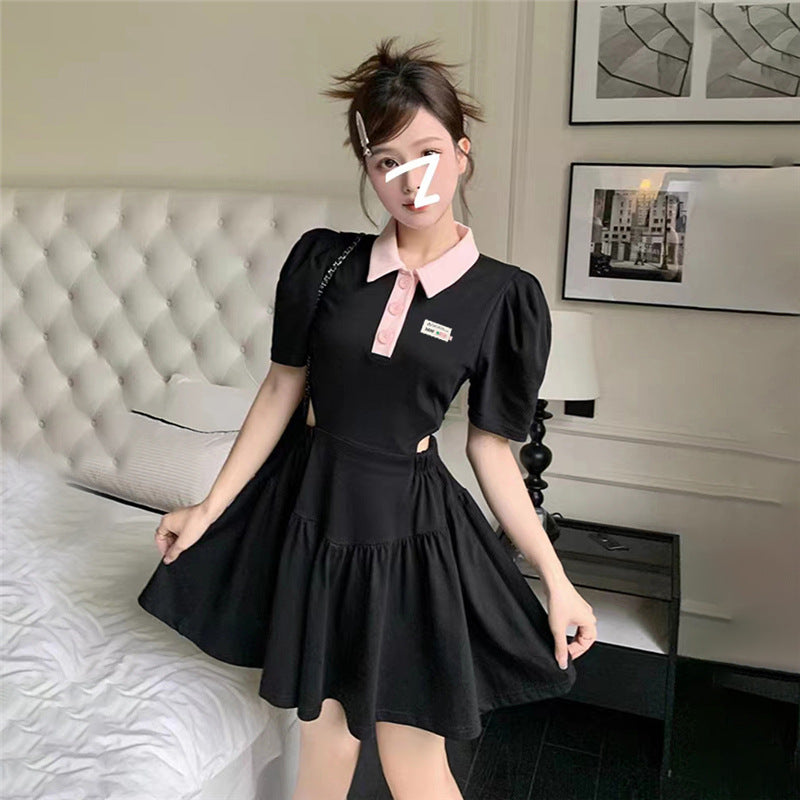 Summer dress mini dress new school LL-279