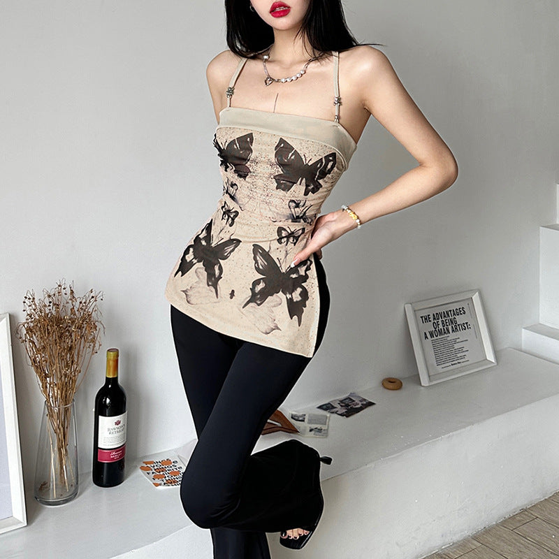 2023 summer new women's fashion sexy top LL-311