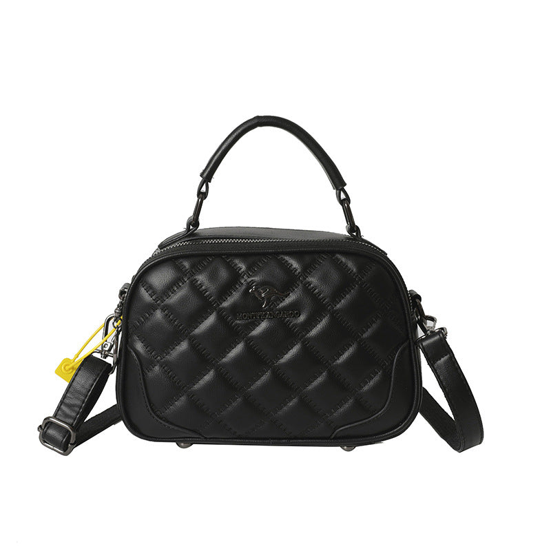 New practical rhombic high-end bag layered large-capacity handbag fashion all-match popular shoulder Messenger  LT-6868