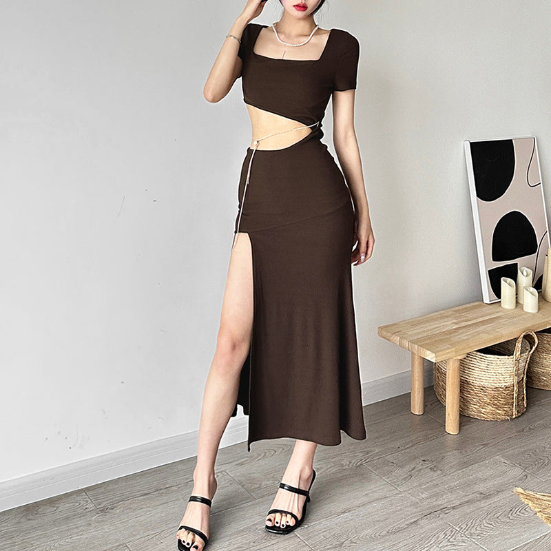 Sexy Hollow Out Dress LL-268