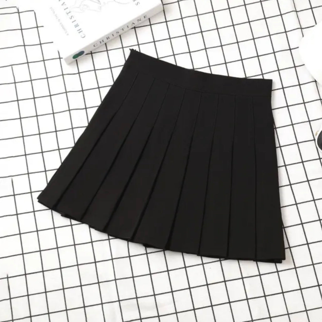 Korean Style High Waist Skirt Mini shirt  LL-010