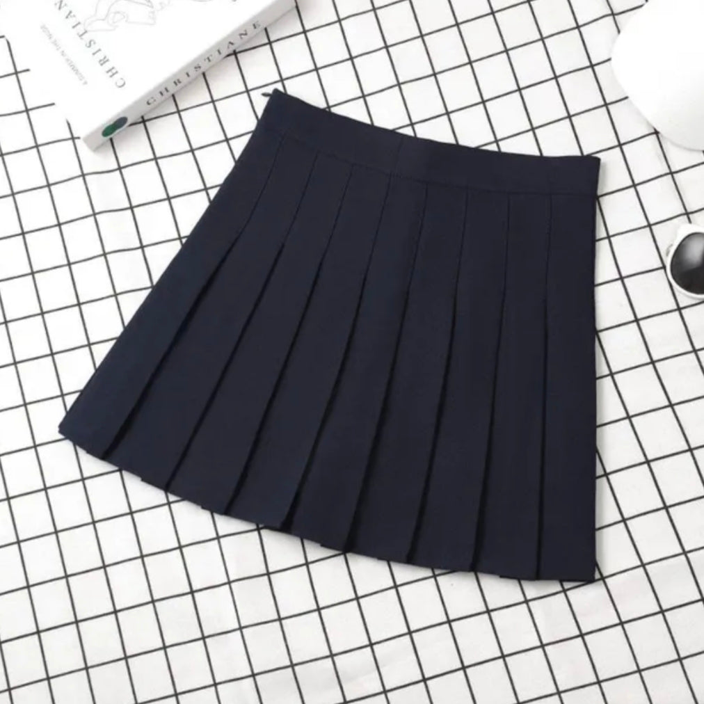 Korean Style High Waist Skirt Mini shirt  LL-010