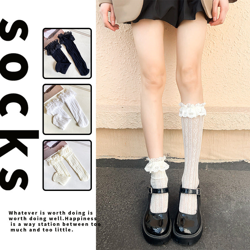 Spring and summer ladies lace socks Lolita stockings LL-113