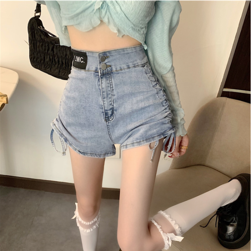 Mini pants jeans shorts plus size hot girl style 2 colors LL-074